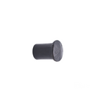 Dona Cylinder Pull Matt Black-Cupboard Pulls-Yester Home