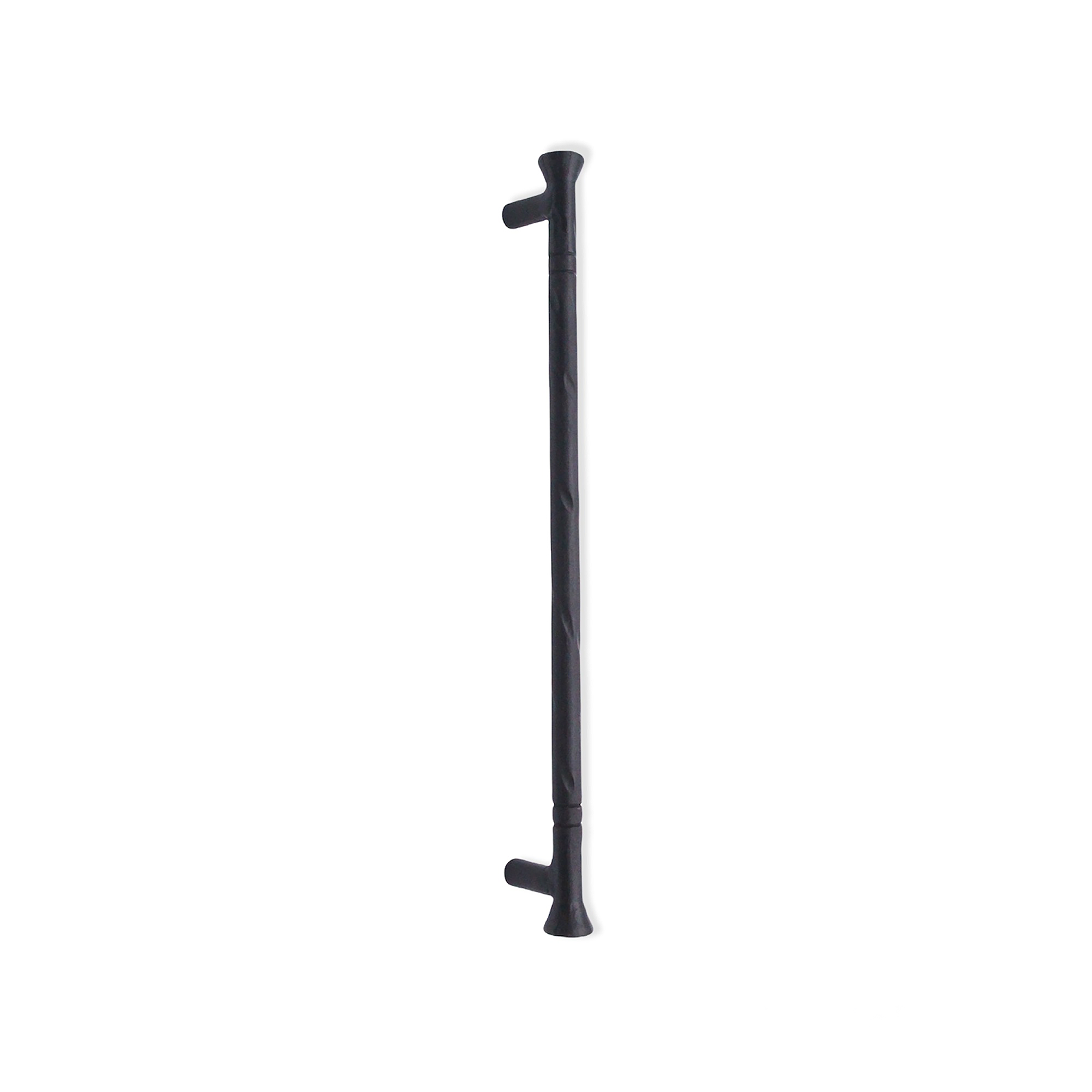 Dona Pull Handle Large Matt Black-Cabinet Handles-Yester Home