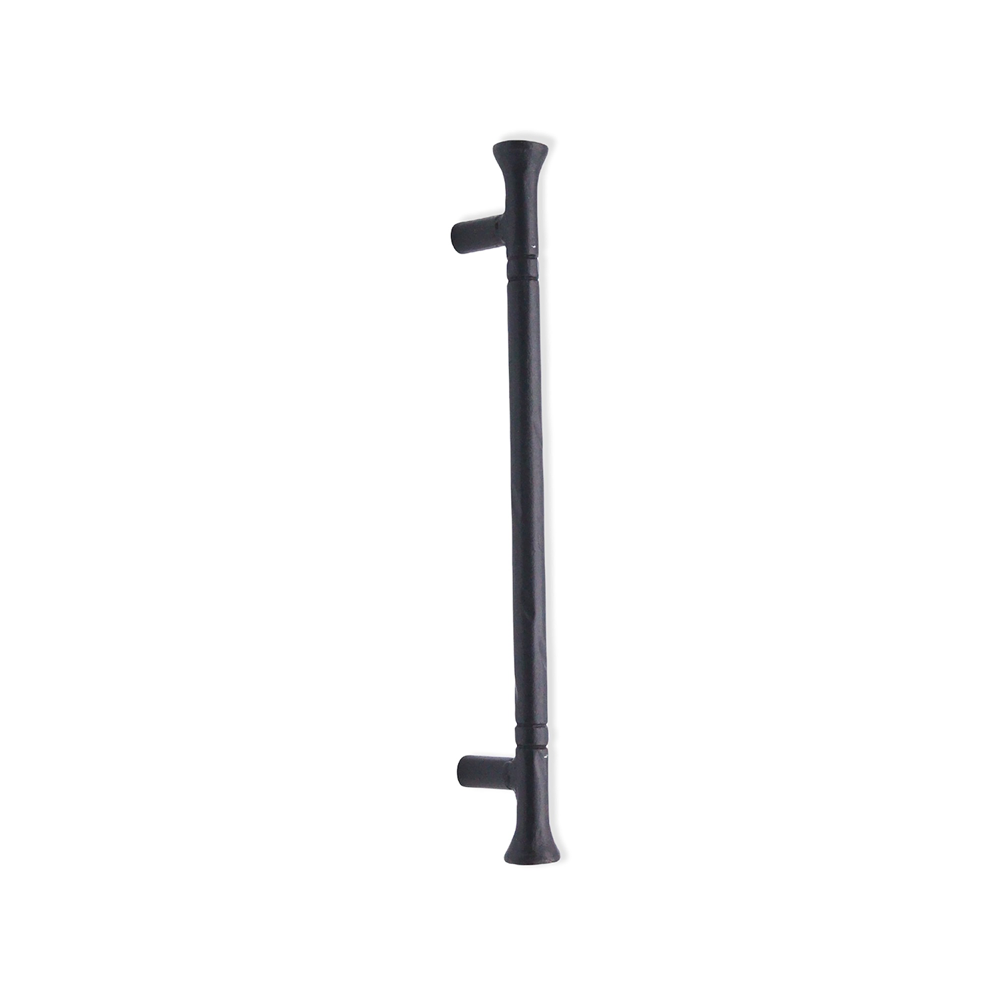 Dona Pull Handle Medium Matt Black-Cabinet Handles-Yester Home