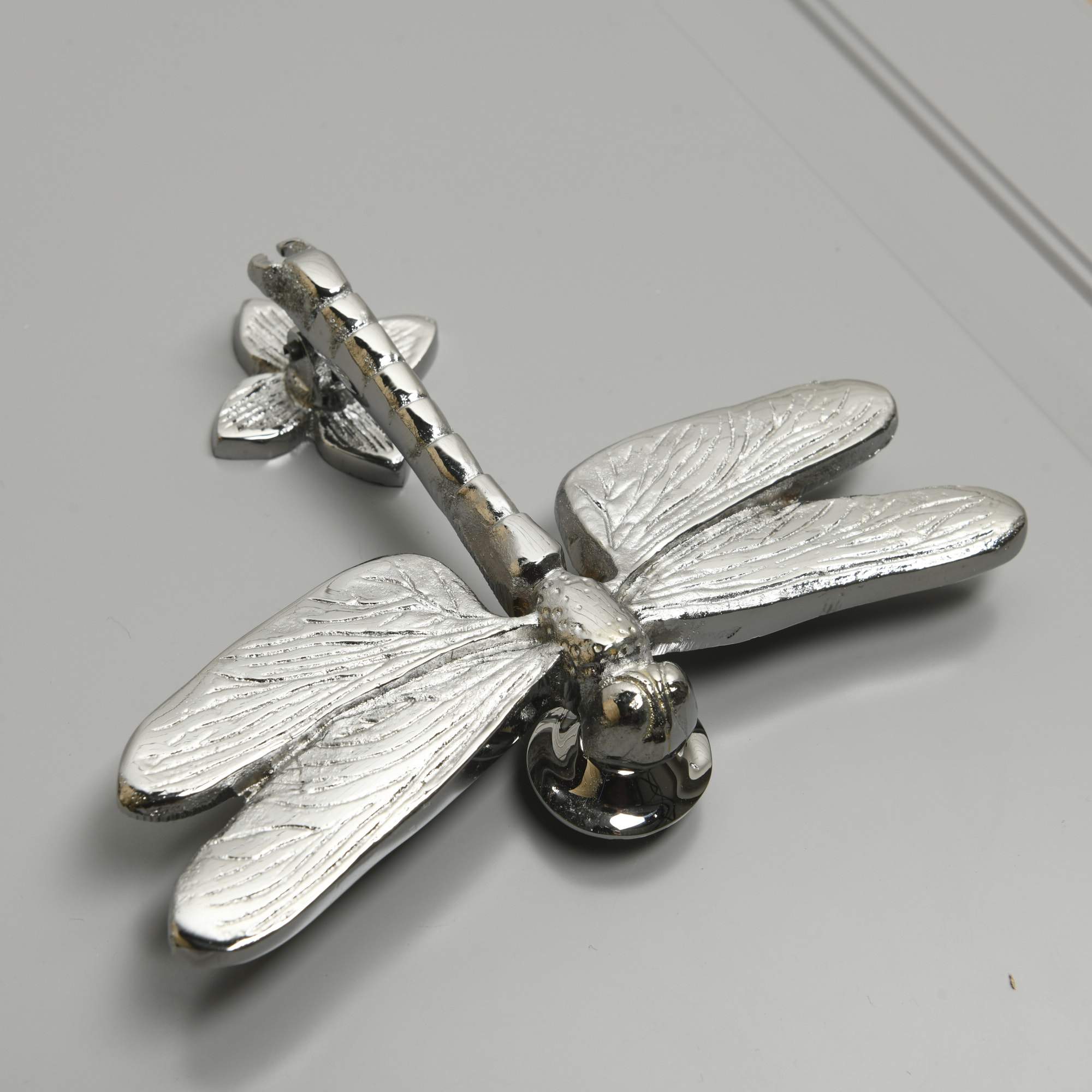 Dragonfly Door Knocker | Solid Brass-Door Knocker-Yester Home