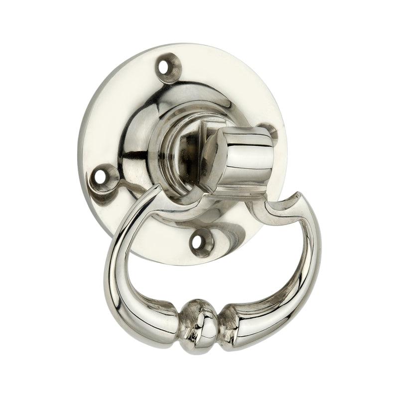 Dutch Drop handle Polished Nickel-Mortice Door Knobs-Yester Home