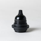 E27 Bakelite Wide Ring Lampholder with grip - All Colours-Lampholders-Yester Home