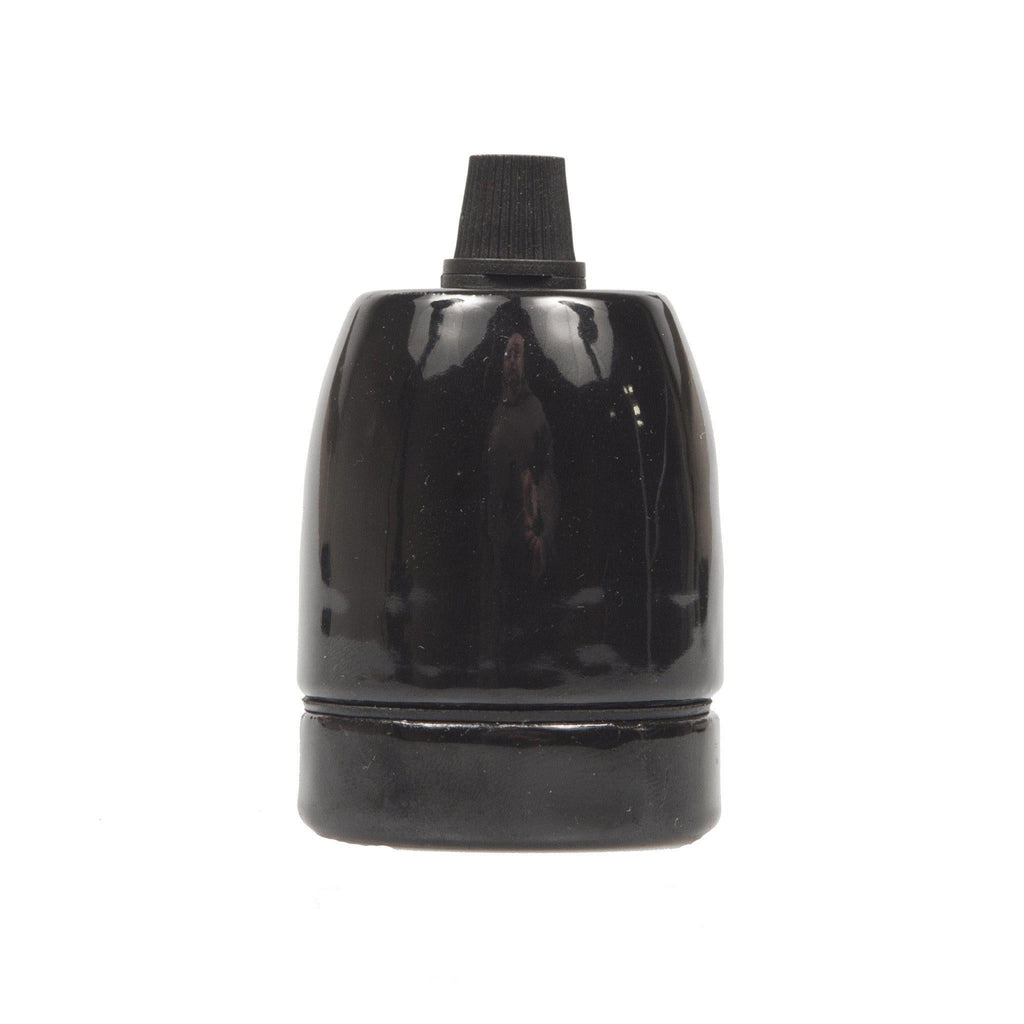 E27 Ceramic Lampholder with grip - All Colours