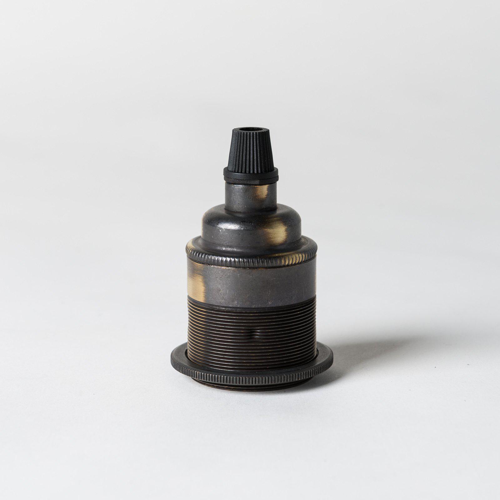 E27 Period Lampholder with grip - All Colours-Lampholders-Yester Home