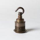 E27 Period Lampholder with hook - All Colours-Lampholders-Yester Home