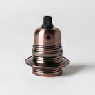 E27 Wide Ring Lampholder with grip - All Colours-Lampholders-Yester Home