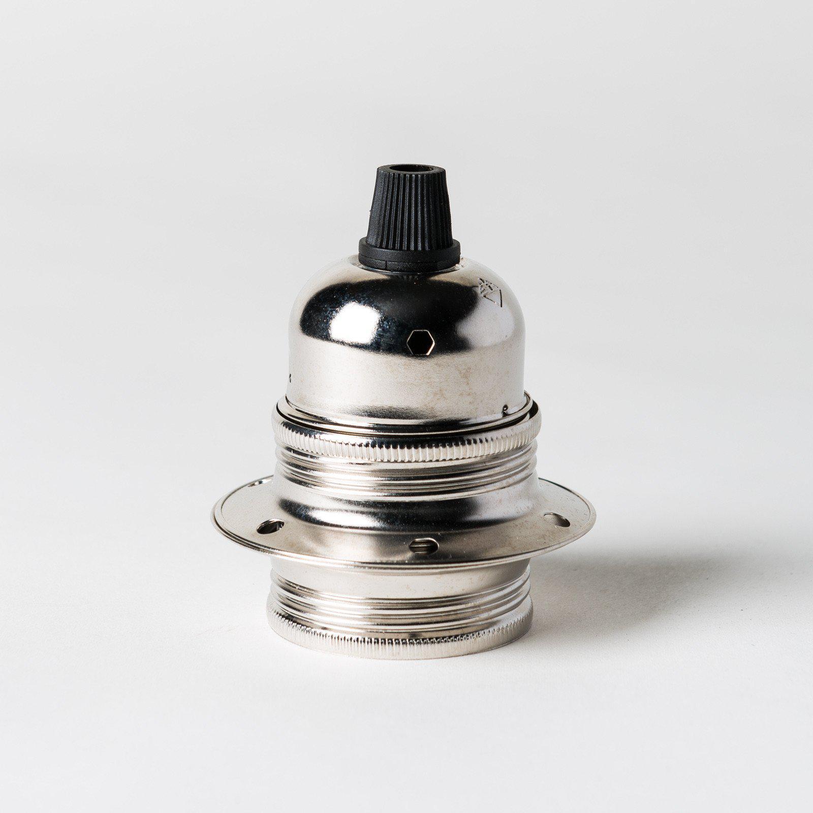 E27 Wide Ring Lampholder with grip - All Colours-Lampholders-Yester Home