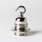 E27 Wide Ring Lampholder with hook - All Colours-Lampholders-Yester Home