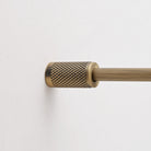 Knurled Gallery Shelf Rail | Aged Brushed Brass - Gallery Rails - Yester Home - Yester Home
