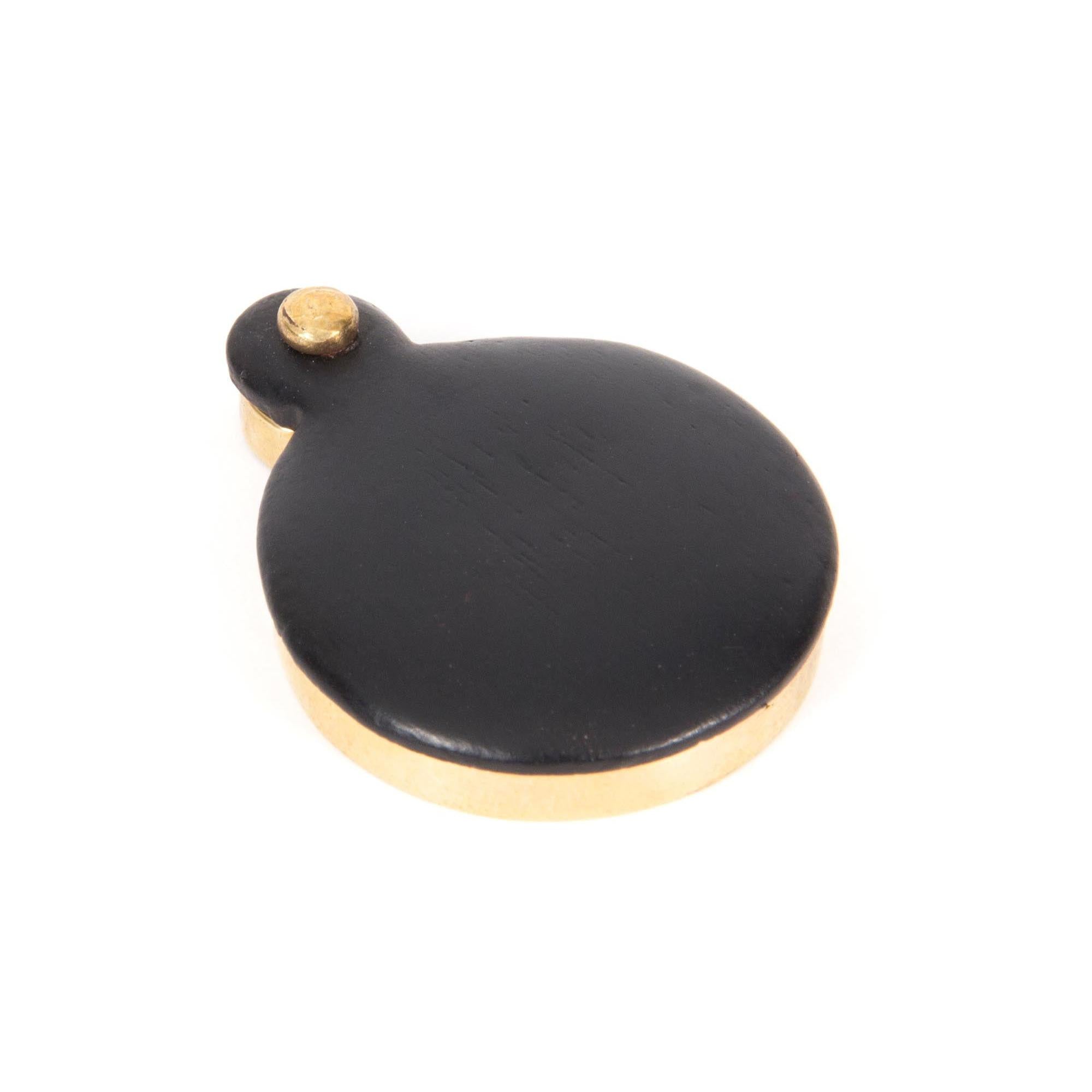 Ebony 30mm Round Escutcheon | From The Anvil - Escutcheons - From The Anvil - Yester Home