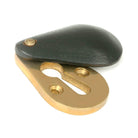 Ebony Plain Escutcheon | From The Anvil - Escutcheons - From The Anvil - Yester Home