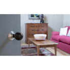 Ebony and PN Beehive Mortice/Rim Knob Set | From The Anvil-Mortice Knobs-Yester Home