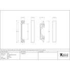Electro Brass ½" Rebate Kit for Latch and Deadbolt | From The Anvil - Deadlocks & Deadbolts - From The Anvil - Yester Home