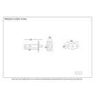 Electro Brassed Security Door Bolt | From The Anvil-Bolts-Yester Home