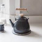Enamel Stove Kettle-Kitchen Accessories-Yester Home