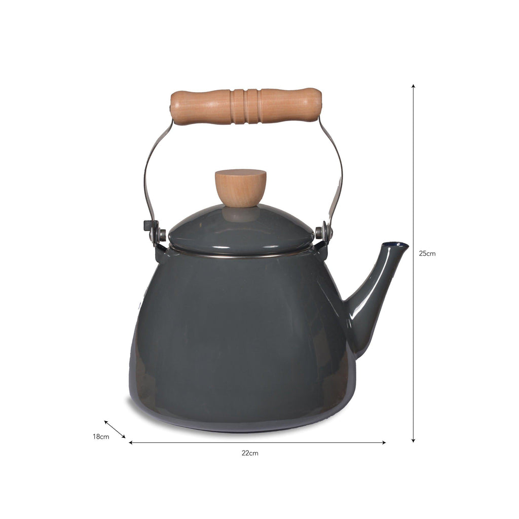 Enamel Stove Kettle-Kitchen Accessories-Yester Home
