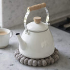Enamel Stove Kettle-Kitchen Accessories-Yester Home
