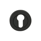 Euro Profile Escutcheon Matt Black-Escutcheons-Yester Home