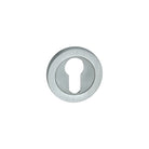 Euro Profile Escutcheon Satin Chrome-Escutcheons-Yester Home