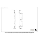 Excal - Claw Gearbox 22mm Backset | From The Anvil-Multi-Point Locks-Yester Home