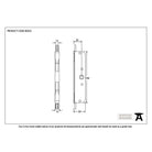 Excal - Claw Gearbox 25mm Backset | From The Anvil - Multi-Point Locks - From The Anvil - Yester Home