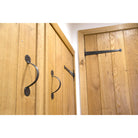 External Beeswax 18" Penny End T Hinge (pair) | From The Anvil-T Hinges-Yester Home