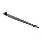 External Beeswax 24" Band & Spike Hinge (Pair) | From The Anvil-Hook & Band Hinges-Yester Home