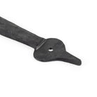 External Beeswax 24" Band & Spike Hinge (Pair) | From The Anvil-Hook & Band Hinges-Yester Home