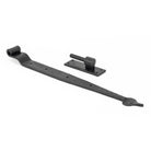 External Beeswax 24" Hook & Band Hinge - Cranked (pair) | From The Anvil - Hook & Band Hinges - From The Anvil - Yester Home