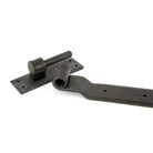 External Beeswax 24" Hook & Band Hinge - Cranked (pair) | From The Anvil-Hook & Band Hinges-Yester Home