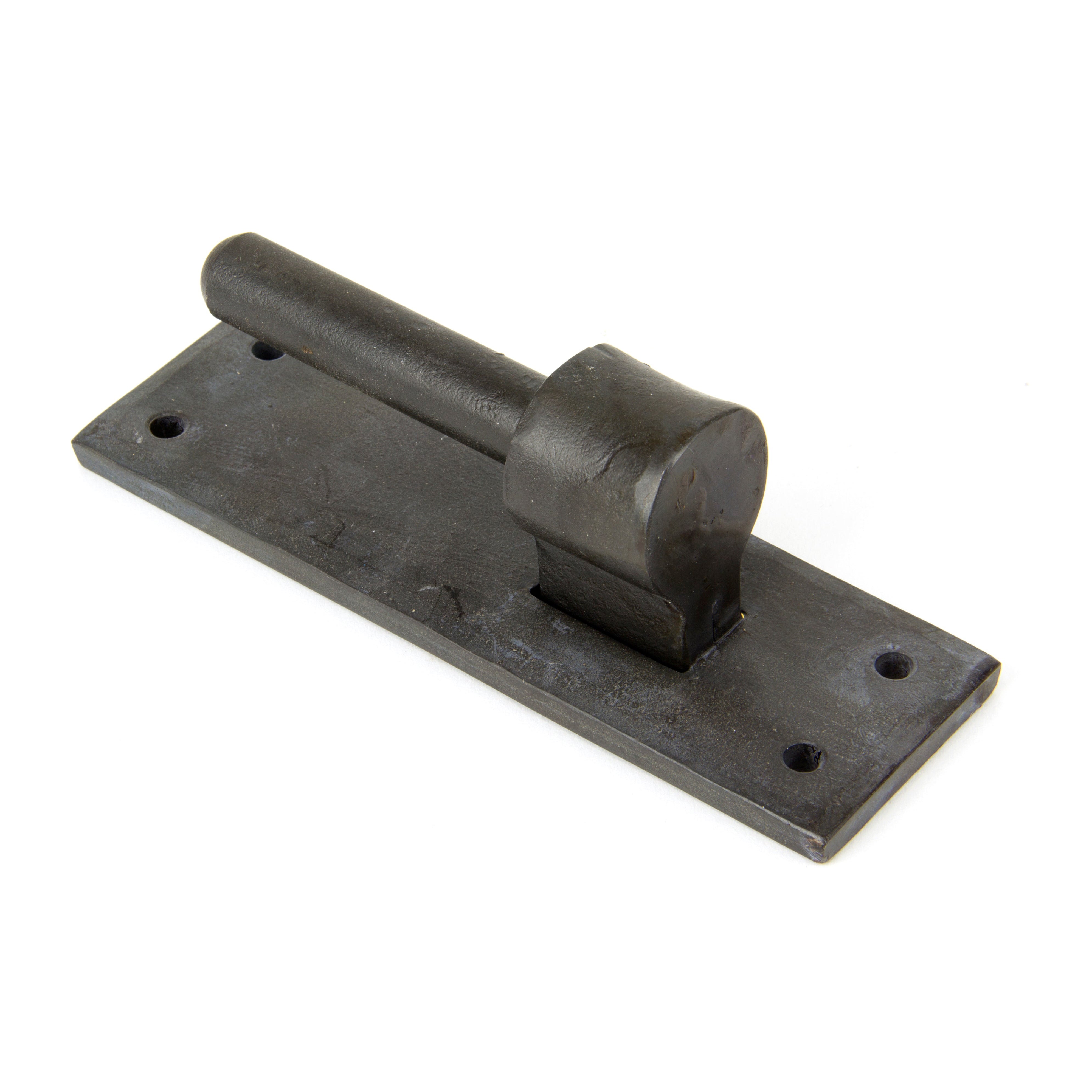 External Beeswax 24" Hook & Band Hinge - Cranked (pair) | From The Anvil-Hook & Band Hinges-Yester Home