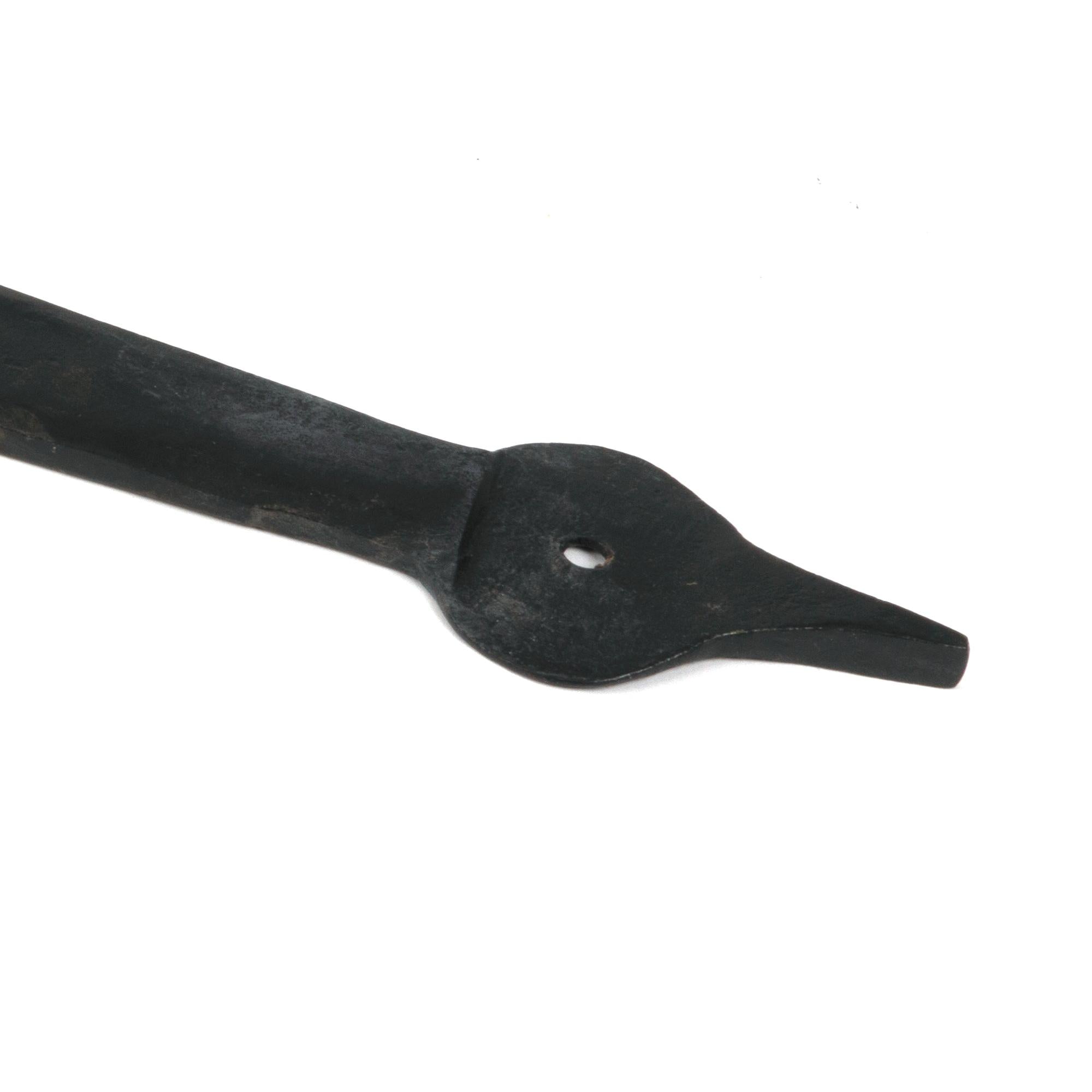 External Beeswax 24" Hook & Band Hinge (pair) | From The Anvil - Hook & Band Hinges - From The Anvil - Yester Home