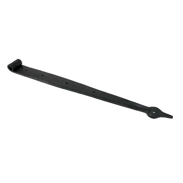 External Beeswax 24" Hook & Band Hinge (pair) | From The Anvil-Hook & Band Hinges-Yester Home