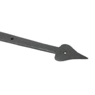 External Beeswax 35" Hook & Band Hinge - Cranked (pair) | From The Anvil - Hook & Band Hinges - From The Anvil - Yester Home