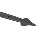 External Beeswax 36" Barn Door T Hinge (pair) | From The Anvil-T Hinges-Yester Home