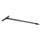 External Beeswax 36" Barn Door T Hinge (pair) | From The Anvil - T Hinges - From The Anvil - Yester Home