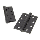 External Beeswax 4" Ball Bearing Butt Hinge (pair) | From The Anvil-Butt Hinges-Yester Home