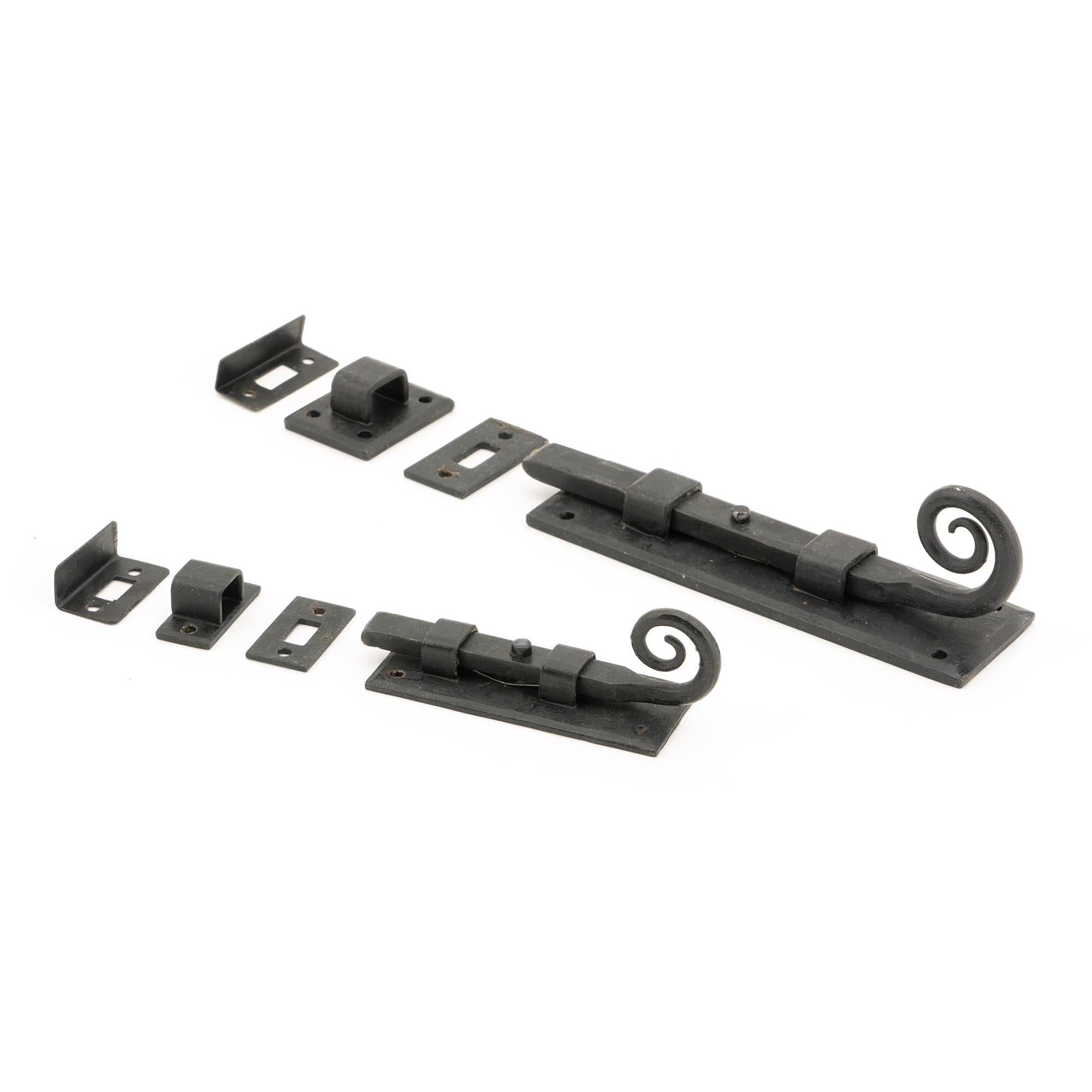 External Beeswax 4" Monkeytail Universal Bolt | From The Anvil - Bolts - From The Anvil - Yester Home