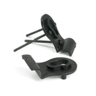 External Beeswax 50mm Euro Door Pull (Back to Back fixings) | From The Anvil - Euro Pulls - From The Anvil - Yester Home