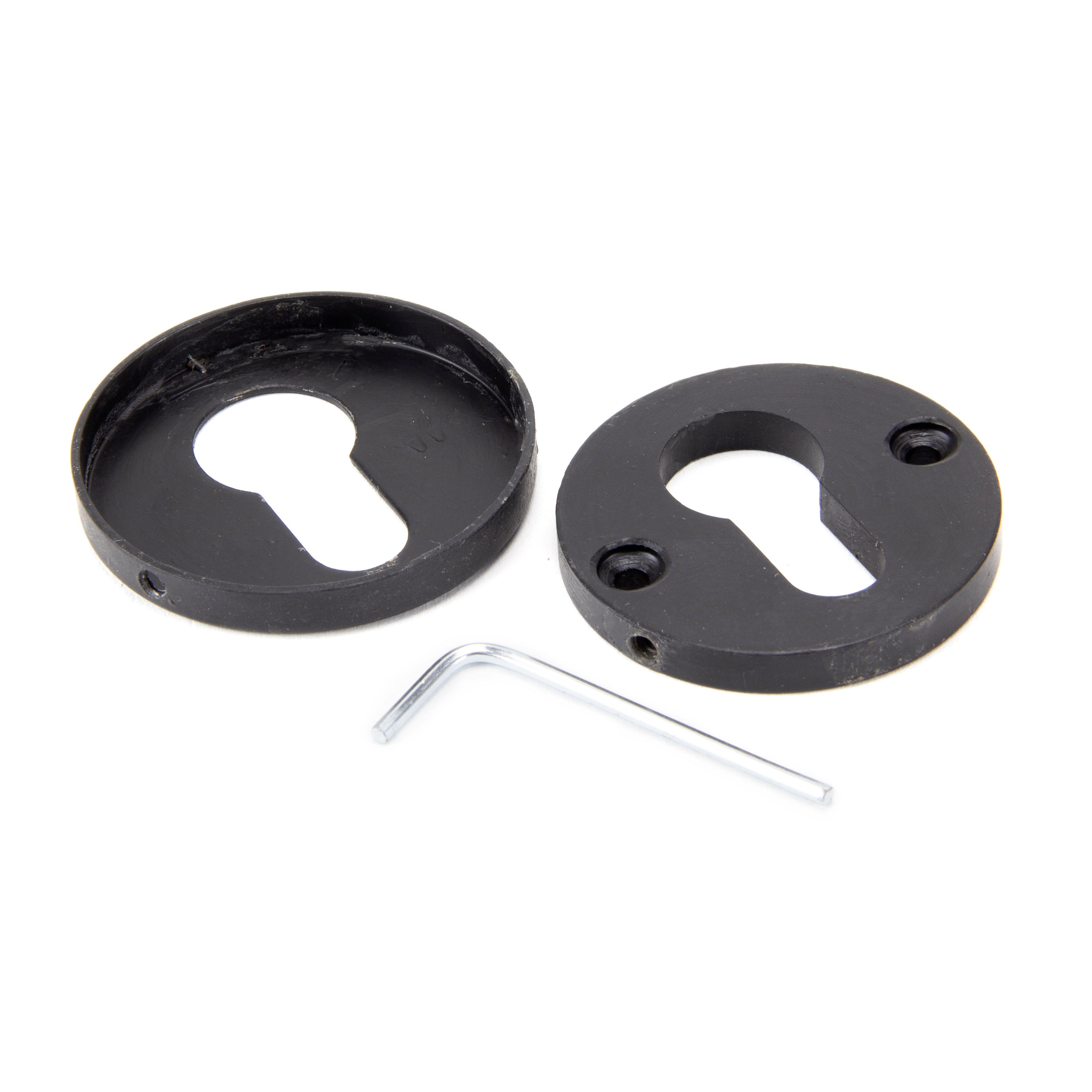 External Beeswax 52mm Regency Concealed Escutcheon | From The Anvil-Euro Escutcheons-Yester Home