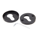 External Beeswax 52mm Regency Concealed Escutcheon | From The Anvil - Euro Escutcheons - From The Anvil - Yester Home