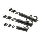 External Beeswax 6" Shepherd's Crook Universal Bolt | From The Anvil - Bolts - From The Anvil - Yester Home