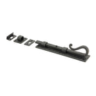 External Beeswax 8" Shepherd's Crook Universal Bolt | From The Anvil - Bolts - From The Anvil - Yester Home