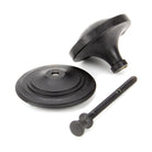 External Beeswax Art Deco Centre Door Knob | From The Anvil - Centre Door Knobs - From The Anvil - Yester Home