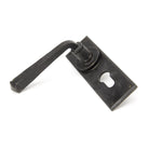 External Beeswax Avon Lever Euro Lock Set | From The Anvil - Lever Euro - From The Anvil - Yester Home