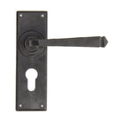 External Beeswax Avon Lever Euro Lock Set | From The Anvil-Lever Euro-Yester Home