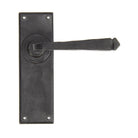 External Beeswax Avon Lever Latch Set | From The Anvil - Lever Latch - From The Anvil - Yester Home