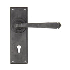 External Beeswax Avon Lever Lock Set | From The Anvil - Lever Lock - From The Anvil - Yester Home
