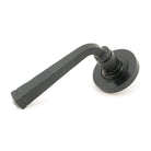 External Beeswax Avon Round Lever on Rose Set (Plain) | From The Anvil-Concealed-Yester Home