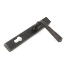 External Beeswax Avon Slimline Lever Espag. Lock Set | From The Anvil-Espagnolette-Yester Home